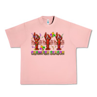 Salmon Crawfish season mardi gras Urban Heavy Tee - BundleAndBundleShop
