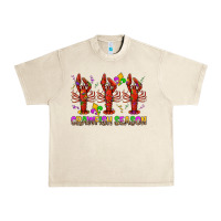 Sandshell Crawfish season mardi gras Urban Heavy Tee - BundleAndBundleShop