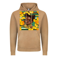 Vintage Camel juneteenth afro girl seamless pattern Vintage Hoodie - BundleAndBundleShop
