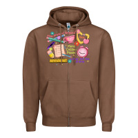 Chestnut teacher stuff Zipper Hoodie - JahusDesignShop