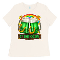 Bone St. Patrick's Day beer Ladies Tee - OliviaCreatesArt