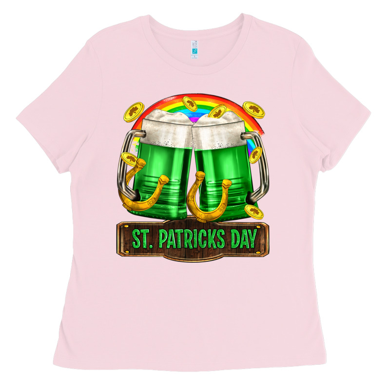 St. Patrick's Day Beer Ladies Tee by OliviaCreatesArt | Teevron