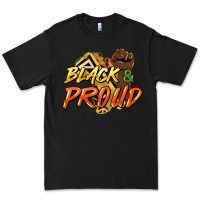 Black Black and proud Premium Tee - HowdyJamesFarm