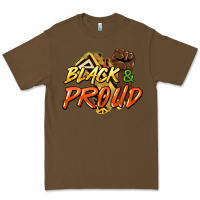 Cacao Black and proud Premium Tee - HowdyJamesFarm