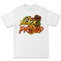 White Black and proud Premium Tee - HowdyJamesFarm