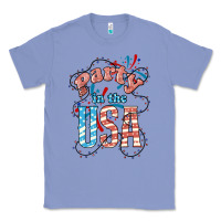 Colony Blue Party in the USA 4th of july Classic Tee - HowdyJamesFarm