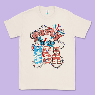 Party In The Usa 4th Of July Classic Tee Designed By Howdyjamesfarm