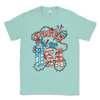Seafoam Party in the USA 4th of july Classic Tee - HowdyJamesFarm
