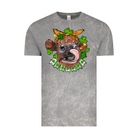 Cloud Rock St. Patrick's Day cow Vintage Tee - FaDigitalArtStudio