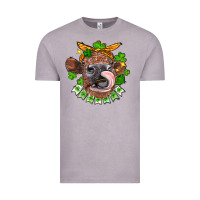 Vintage Zinc St. Patrick's Day cow Vintage Tee - FaDigitalArtStudio