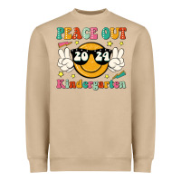 Mushroom peace out 2024 kindergarten Heavyweight Sweatshirt - JahusDesignShop