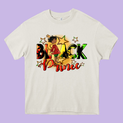 Black Prince Heavy Core Tee Designed By Cowgirlartshop