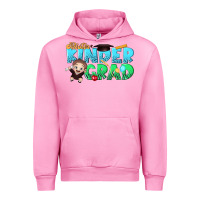 Fuchsia Pink mister kinder grad Urban Hoodie - RanaPortraitStore