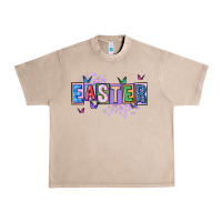 French Oak easter with leopard Urban Heavy Tee - FaDigitalArtStudio