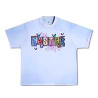 Grape Ice easter with leopard Urban Heavy Tee - FaDigitalArtStudio