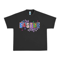 Pigment Black easter with leopard Urban Heavy Tee - FaDigitalArtStudio