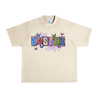 Sandshell easter with leopard Urban Heavy Tee - FaDigitalArtStudio