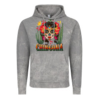 Cloud Rock chingona sugar skull Vintage Hoodie - BundleAndBundleShop