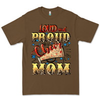 Cacao Loud and proud cheer Mom Mother's Day Premium Tee - CowGirlArtShop