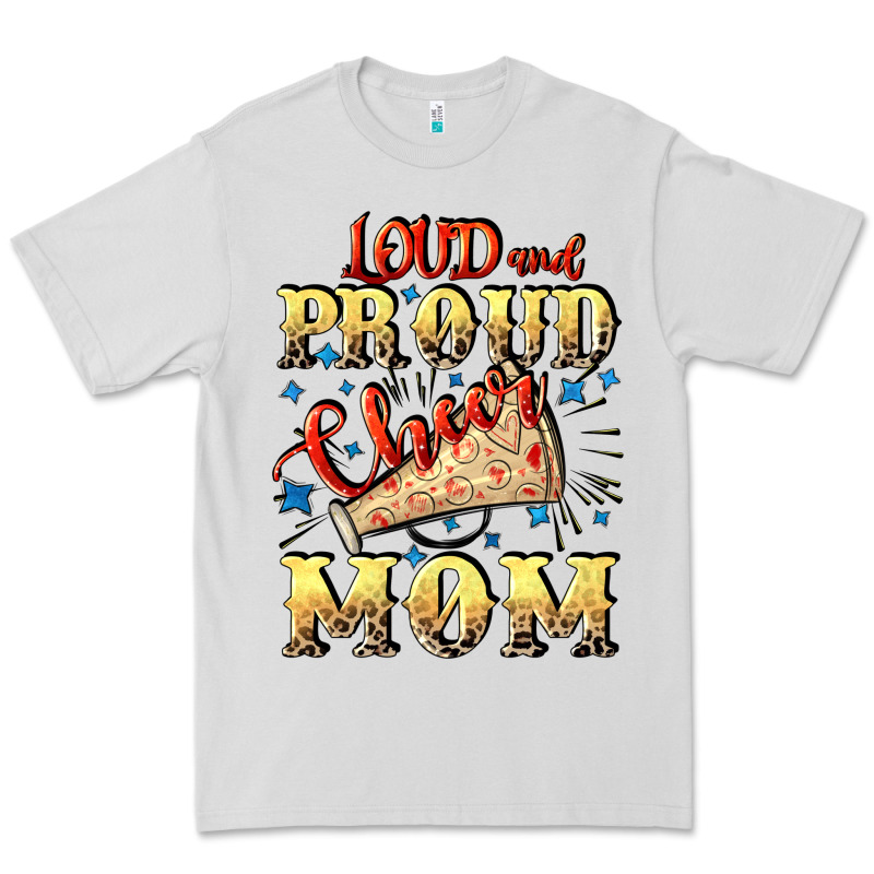 Loud And Proud Cheer Mom Mother's Day Premium Tee by CowGirlArtShop | Teevron
