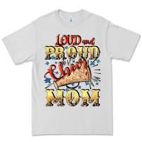 Dove Grey Loud and proud cheer Mom Mother's Day Premium Tee - CowGirlArtShop