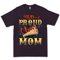 Plum Loud and proud cheer Mom Mother's Day Premium Tee - CowGirlArtShop