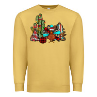 Antique Gold christmas turkey Premium Sweatshirt - JahusDesignShop