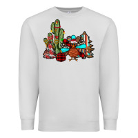 Dove Grey christmas turkey Premium Sweatshirt - JahusDesignShop