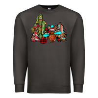 Smoke christmas turkey Premium Sweatshirt - JahusDesignShop