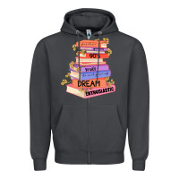 Smoke booktroverts Zipper Hoodie - JahusDesignShop