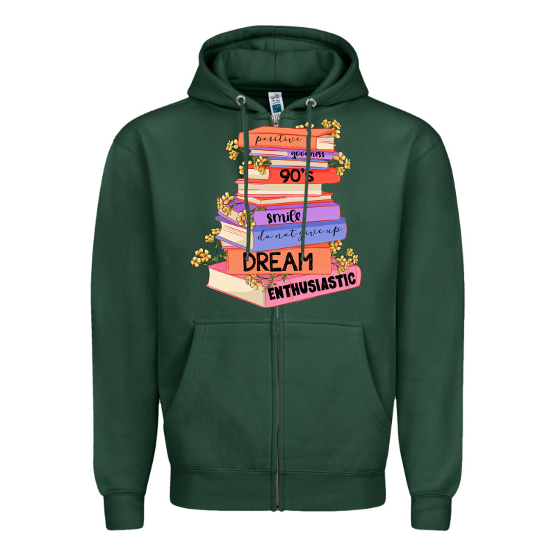 Booktroverts Zipper Hoodie by JahusDesignShop | Teevron