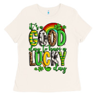 Bone St. Patrick's It's a good day to have a lucky day Ladies Tee - OliviaCreatesArt