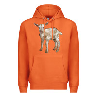 Carrot Baby Saanen Goat Premium Hoodie - LillyAllenDesigns