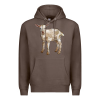 Coffee Baby Saanen Goat Premium Hoodie - LillyAllenDesigns