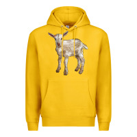 Lemon Baby Saanen Goat Premium Hoodie - LillyAllenDesigns