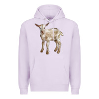 Lilac Baby Saanen Goat Premium Hoodie - LillyAllenDesigns