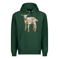 Sports Green Baby Saanen Goat Premium Hoodie - LillyAllenDesigns