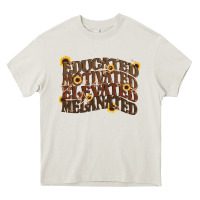 Cream educated motivated elevated melanated juneteenth Heavy Core Tee - CowGirlArtShop