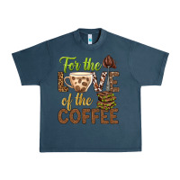 Midnight Navy for the love of the coffee bbs Urban Heavy Tee - BundleAndBundleShop