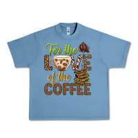 Pebble Blue for the love of the coffee bbs Urban Heavy Tee - BundleAndBundleShop