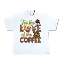 White for the love of the coffee bbs Urban Heavy Tee - BundleAndBundleShop