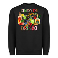 Black cinco de drinko Heavyweight Sweatshirt - JahusDesignShop
