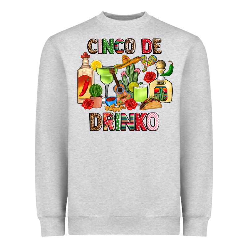 Cinco De Drinko Heavyweight Sweatshirt by JahusDesignShop | Teevron