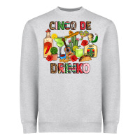 Heather Grey cinco de drinko Heavyweight Sweatshirt - JahusDesignShop