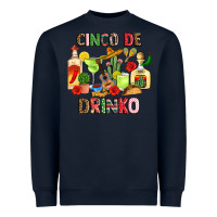 Navy cinco de drinko Heavyweight Sweatshirt - JahusDesignShop