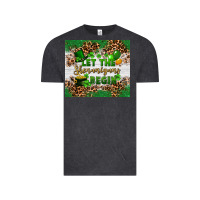 Vintage Black Let the shenanigans begin Vintage Tee - FaDigitalArtStudio