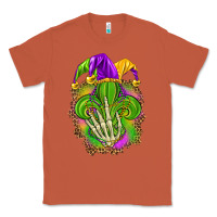 Copper Mardi Gras with skeleton hand Classic Tee - HowdyJamesFarm