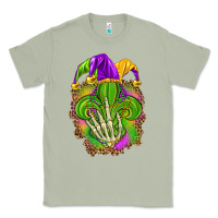 Matcha Mardi Gras with skeleton hand Classic Tee - HowdyJamesFarm