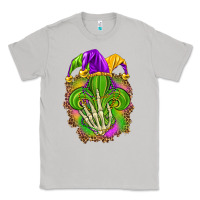 Moon Dust Mardi Gras with skeleton hand Classic Tee - HowdyJamesFarm