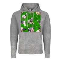Cloud Rock holstein cows seamless pattern Vintage Hoodie - BundleAndBundleShop